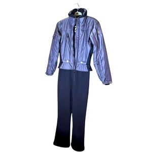 NILS Gray Jacket . Vintage Nil’s Gray Ski Snowsuit Size 6 in great condition.